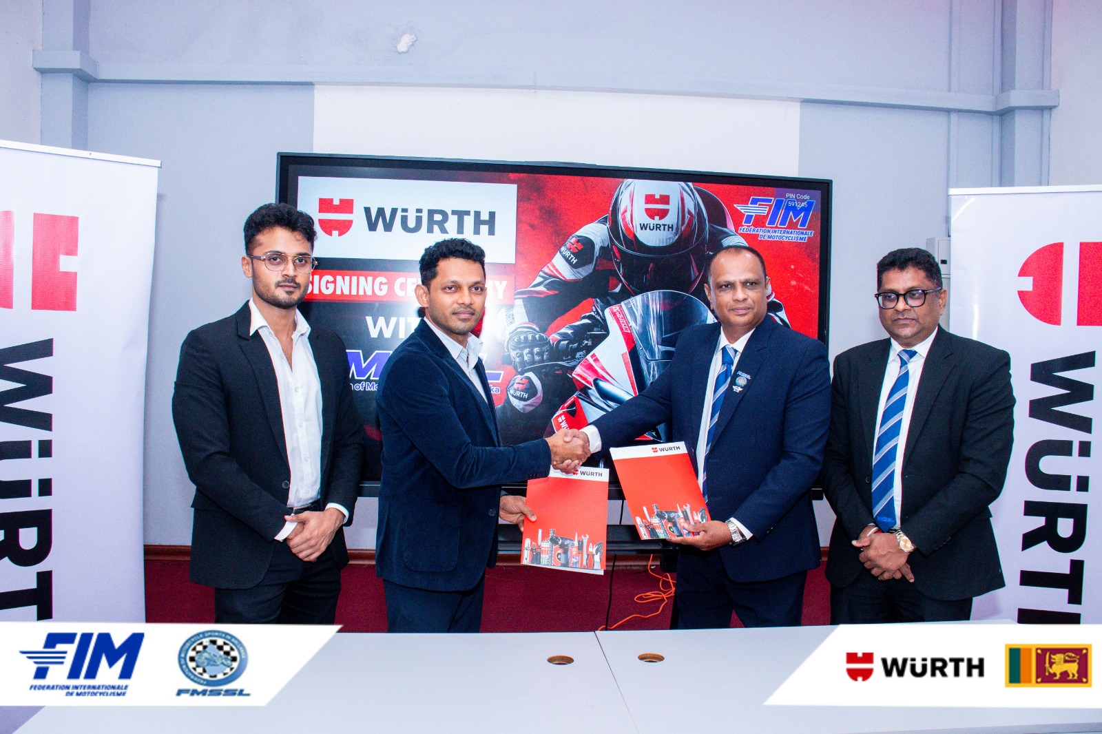 Würth Lanka, ශ්රී ලංකා යතුරුපැදිය සම්මේලනය සමගින් අත්වැල් බැදගනී.